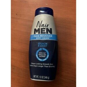 Nair Men Body Cream Hair Remover, Body Hair Removal Cream, 12 Oz